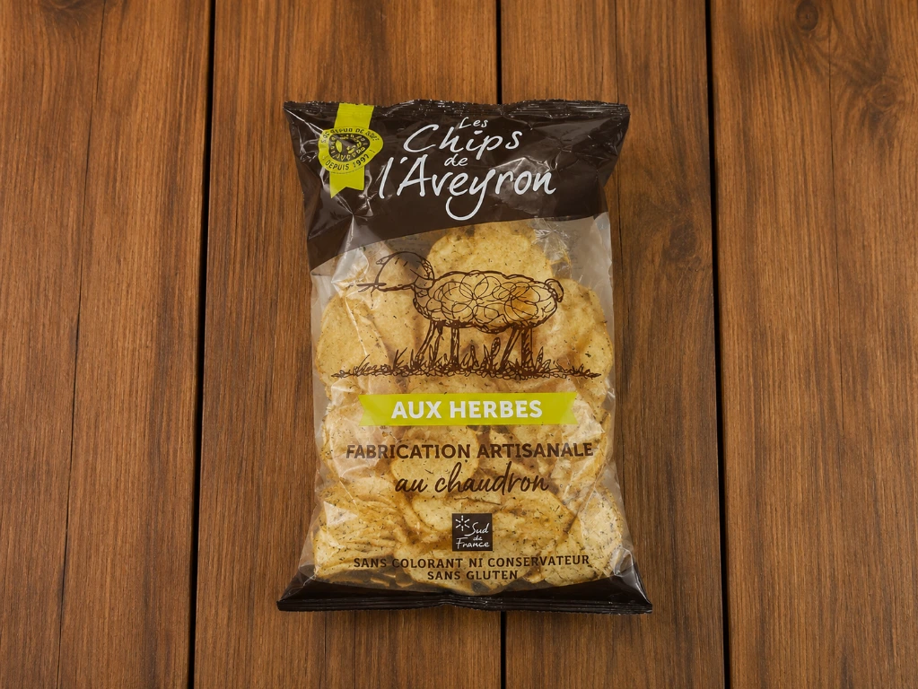 chips aux herbes